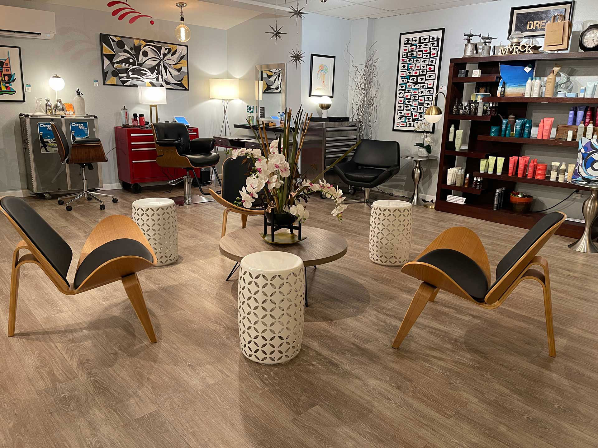 Cristal D. Hairdresser interior in Wailuku, Maui - Professional hair salon